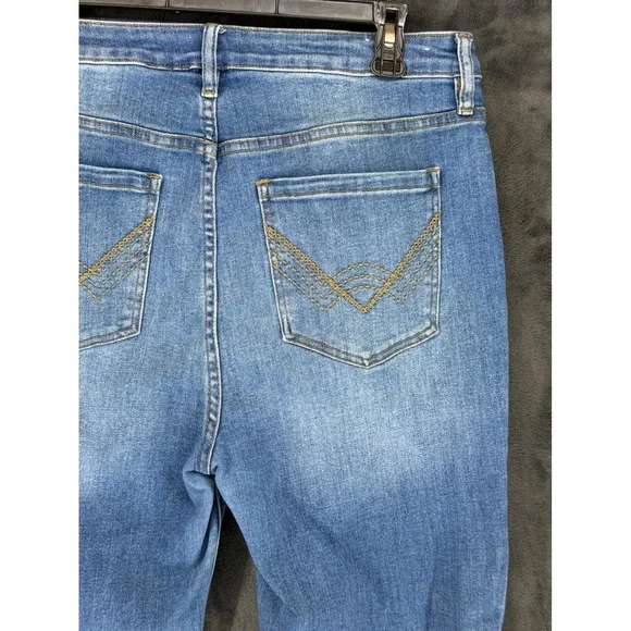 Idyllwind Miranda Lambert Womens 16W Flare Jeans Medium Wash High Rise Stretch - Picture 8 of 12